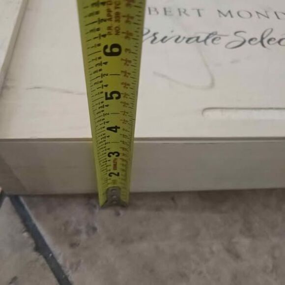 Robert Mondavi Wood Wine Box Private Selection Napa Valley 13"x15"x3" - Picture 5 of 5